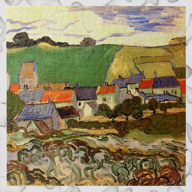 View of Auvers by Vincent van Gogh Jigsaw Puzzle (Creator Uploaded)