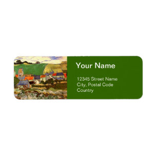 View of Auvers Vincent van Gogh.