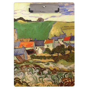 View of Auvers Vincent van Gogh. Clipboard
