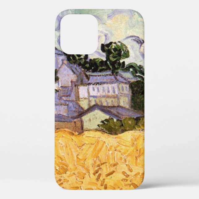 View of Auvers with Church by Vincent van Gogh Case-Mate iPhone Case (Back)