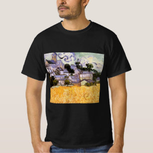 View of Auvers with Church by Vincent van Gogh T-Shirt