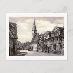 View of Bad Windsheim, Bavaria, Germany Vintage Postcard
