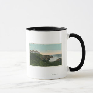 View of Bald Head Cliff & Exterior of Cliff Hous Mug