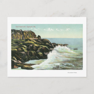 View of Bald Head Cliff Postcard