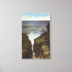 View of Bald Head Cliffs, the Gorge Canvas Print