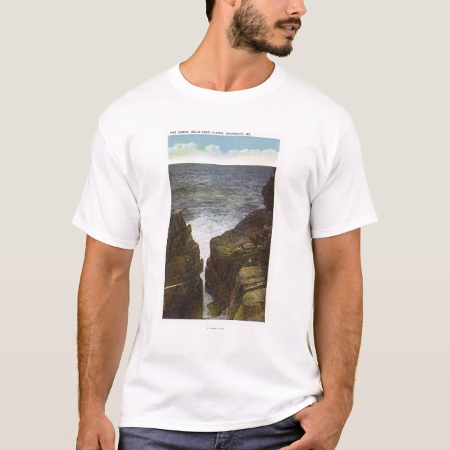 View of Bald Head Cliffs, the Gorge T-Shirt (Front)