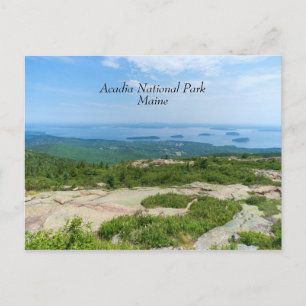 View of Bar Harbour Postcard