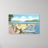 View of Beach and Pier from Scaroon Manor
