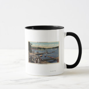 View of Boat Landing, Bathing Cove Mug
