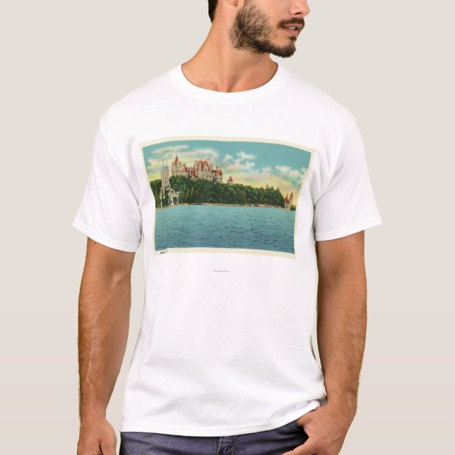 View of Boldt Castle T-Shirt (Front)