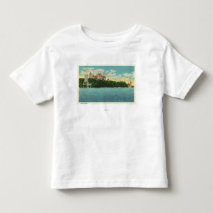 View of Boldt Castle Toddler T-Shirt