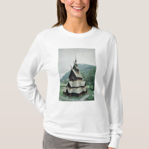 View of Borgund stave church, c.1150 T-Shirt