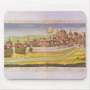 View of Bourges and the University Mouse Mat