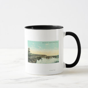 View of Breakers at Vue de l'EauSanta Cruz, CA Mug
