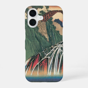 View of Bridge Over Ina River, Nojiri by Hiroshige iPhone 16 Case