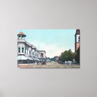 View of BroadwayChico, CA Canvas Print