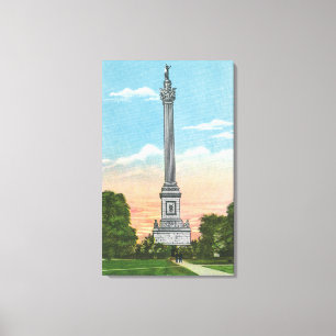 View of Brock's Monument Canvas Print