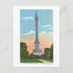 View of Brock's Monument Postcard