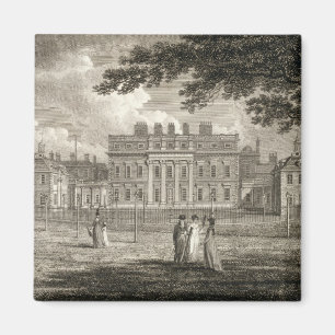 View of Buckingham House, engraved by W. Knight, p Magnet