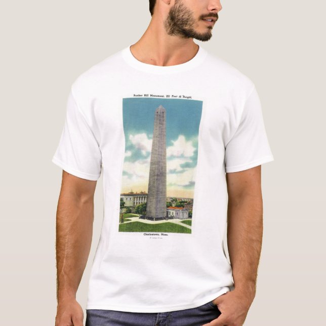 View of Bunker Hill Monument # 2 T-Shirt (Front)