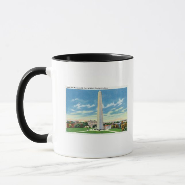 View of Bunker Hill Monument Mug (Left)