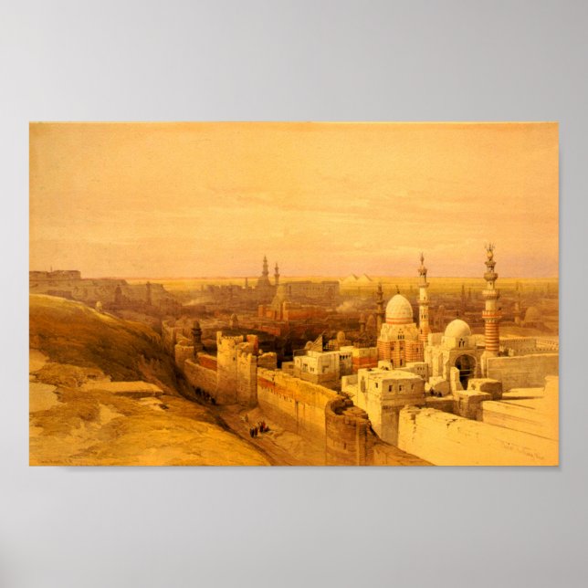 View of Cairo Poster (Front)