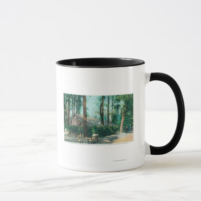 View of Camp Curry Open Air Dining Room Mug (Right)