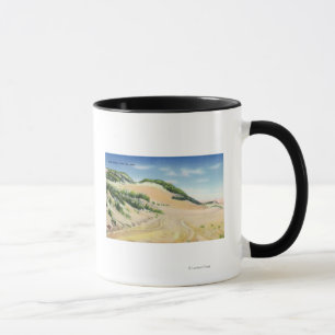 View of Cape Cod Sand Dunes Mug