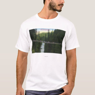 View of Capilano Suspension Bridge T-Shirt