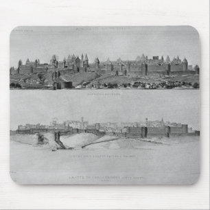 View of Carcassonne from the west side Mouse Mat