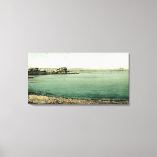 View of Castle and Egg Rock Canvas Print