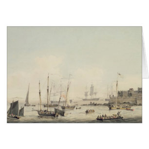 View of Castle Cornet, Guernsey, with Shipping, c.