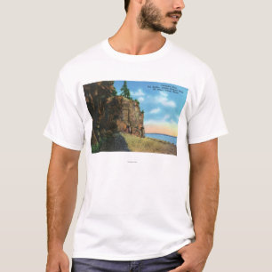 View of Cathedral Rock, Bar Harbour T-Shirt