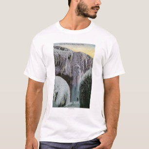 View of Cave of the Winds in Winter T-Shirt