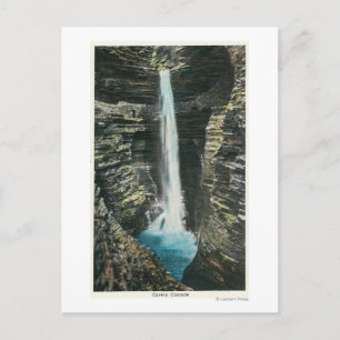 View of Cavern Cascade Postcard