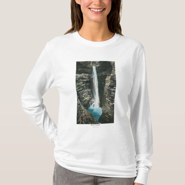 View of Cavern Cascade T-Shirt (Front)