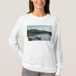 View of Central Park Boat & Canoe Landing T-Shirt