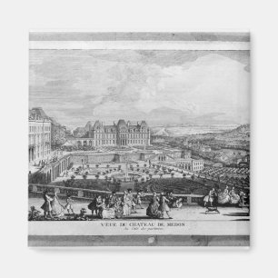 View of Chateau de Meudon Magnet