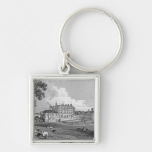 View of Chevening Place, engraved by S. Lacy Key Ring