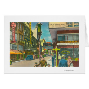 View of Chinatown Business Section