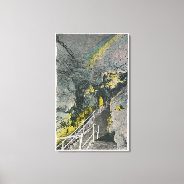 View of Chinese Pagoda in Titan's Temple Canvas Print (Front)