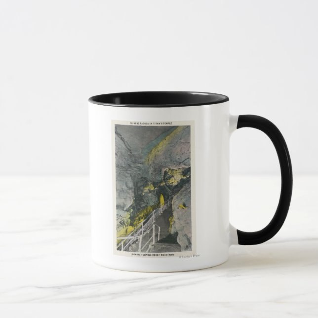 View of Chinese Pagoda in Titan's Temple Mug (Right)