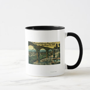 View of City from a Mission, Panama-CA Expo Mug