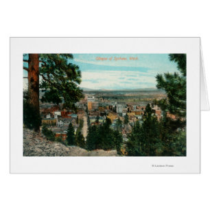 View of City Through the Trees