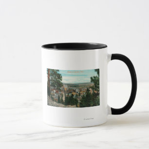 View of City Through the Trees Mug