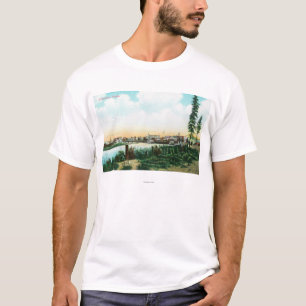 View of CityFairbanks, AK T-Shirt