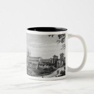 View of Cluny Abbey Two-Tone Coffee Mug