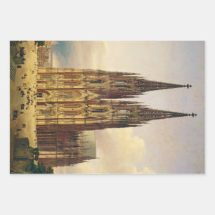 View of Cologne Cathedral Gothic majesty Wrapping Paper Sheet
