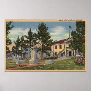 View of Colton Hall Poster