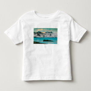 View of Columbia Glacier, Alaska Toddler T-Shirt